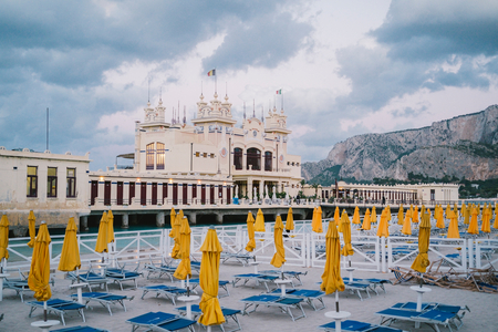 Mondello, Palermo, Sicily, Italy, July 2014