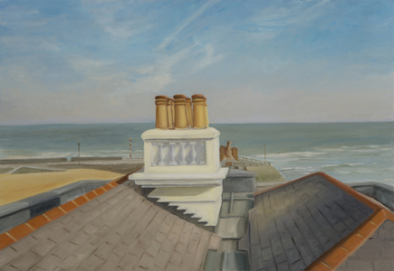Chimneys, Broadstairs (oil on canvas)