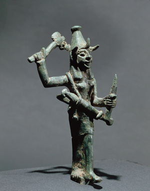 Deity. Bronze statuette from Syria …