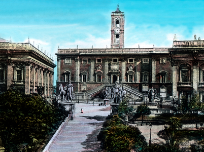 Senators' palace, planned by Michelangelo