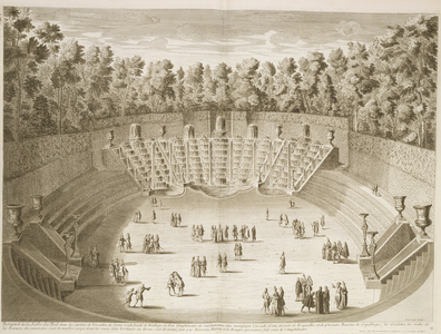Bosquet du Salle de Bal, Versailles, c.1715 (engraving)