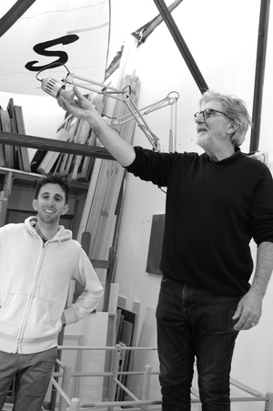 Portrait of Olivier Di-Pizio (b/w photo, March 11, 2019)