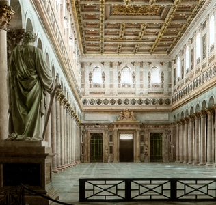Interior of the Church of S. Paolo.