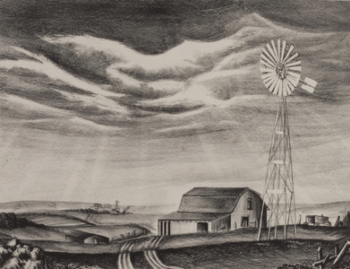 North Texas (litho)