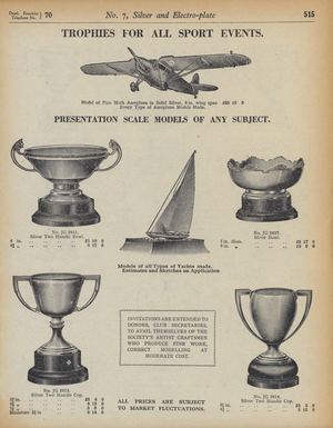 Page from Army and Navy Stores Catalogue, 1939-40 (litho)