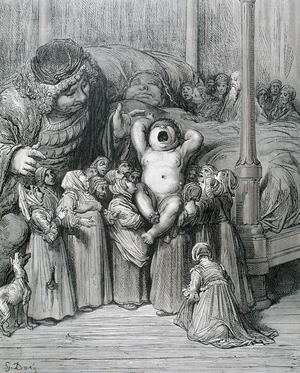 Rabelais, François (c.1494-1553). French writer. Gargantua.