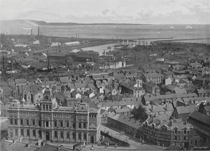Swansea (b/w photo)