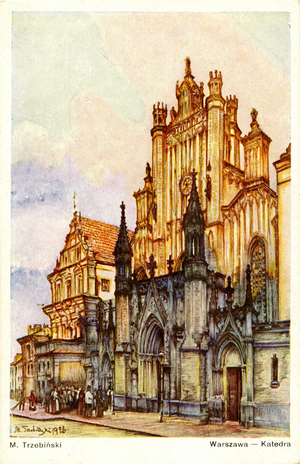 Pre-WWII St John 's Archcathedral, 1926