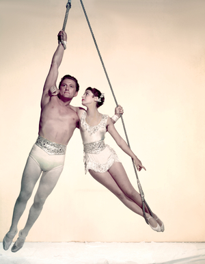 Kirk Douglas And Pier Angeli, The Story Of Three Loves 1953 Directed By Gottfried Reinhardt