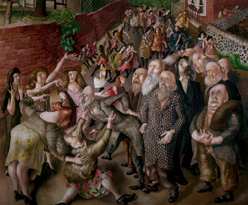 Adoration of Old Men, 1937 (oil on canvas)