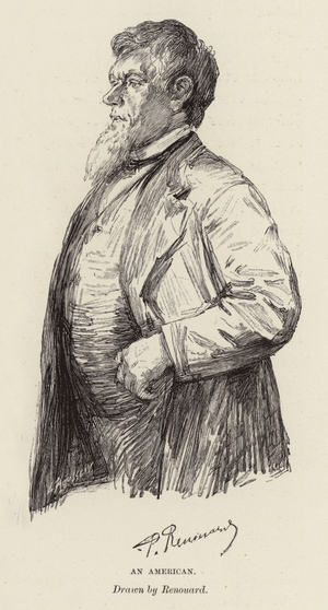 New York: An American (engraving)