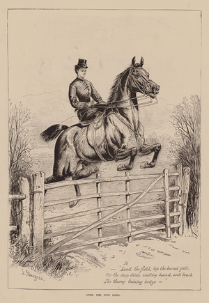 Over the Five Bars (engraving)