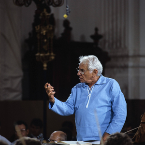 Dießen 1988 Leonard Bernstein, conductor, 1988 (photo)