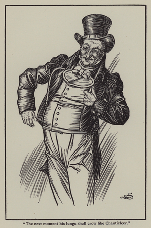 Illustration for The Essays of Elia by Charles Lamb (litho)