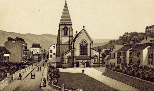 North Devon: St Philip and St James' Church, Ilfracombe (litho)