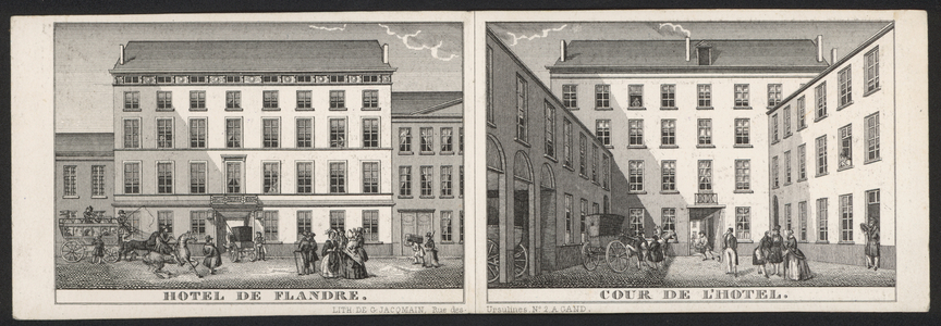 Hotel Trade Card (engraving)