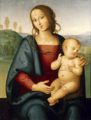 Madonna and Child, c.1520 (oil on panel)