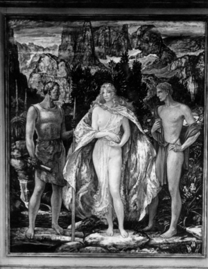 Pandora (b/w photo)