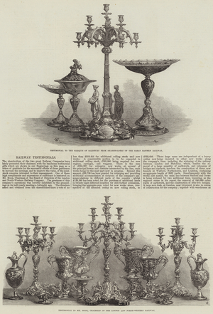 Railway Testimonials (engraving)