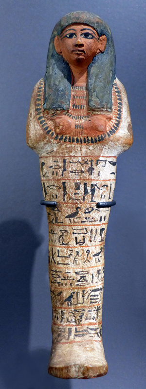 Ouchebti: Egyptian funerary statuette (sculpture)