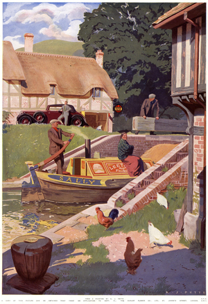Dunlop Magazine, advert, UK, 1936 (print)