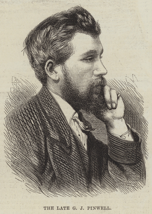 The late G J Pinwell (wood engraving)