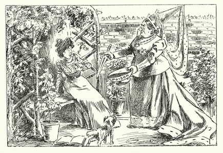 AD 1182, The Story of Fair Rosamond (litho)