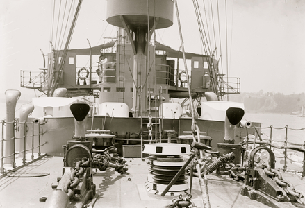 Deck of the Bremen (photo)