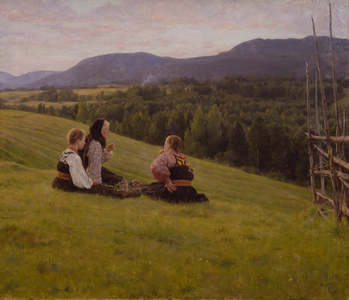 Evening at Lindem, 1884