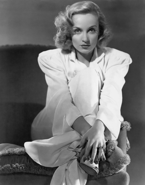 CAROLE LOMBARD (b/w photo)
