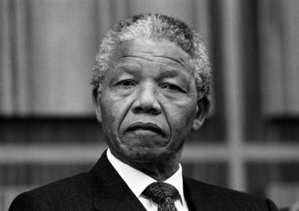 Nelson MANDELA, 1990 (photo)