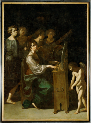 Saint Cecily (painting on canvas)