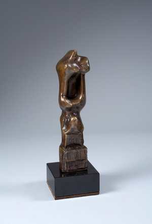 Upright Motive: Maquette No.12, 1961 (bronze)