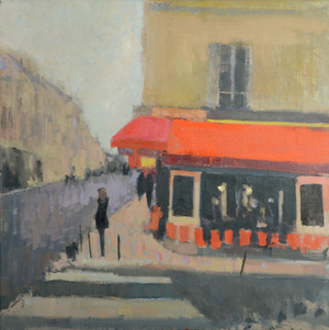 Paris, 3rd Arrondissement, 2015 (oil on linen)