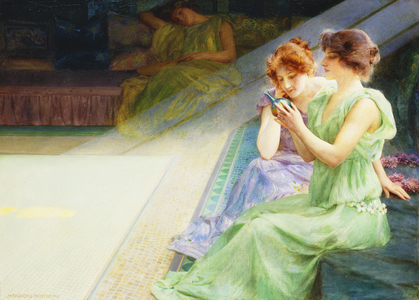 Iridescence, c.1895 (oil on canvas)