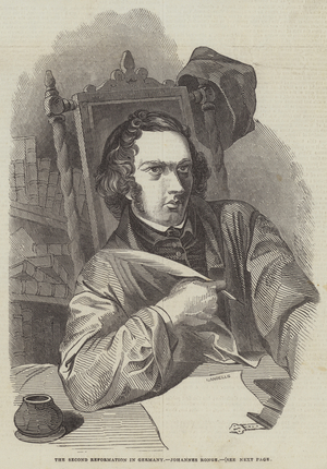 The Second Reformation in Germany (engraving)