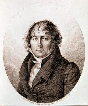 Portrait of Jean-Baptiste Biot, 1824 (litho)