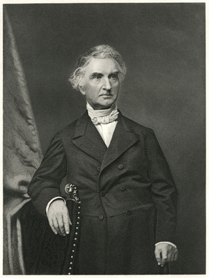Justus von Liebig (1803-73), German Chemist, Considered the Founder of Organic Chemistry, Portrait (b/w photo)