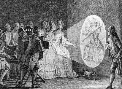 Magic lantern demonstrations
