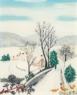 The Pheasants, 1941 (oil on pressed wood)