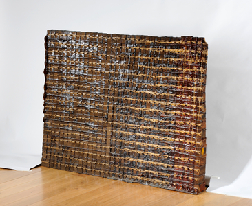 Wedge II, 1979 (pine wood & adhesives)