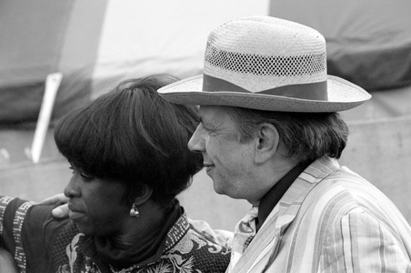 English jazz and blues singer George Melly
