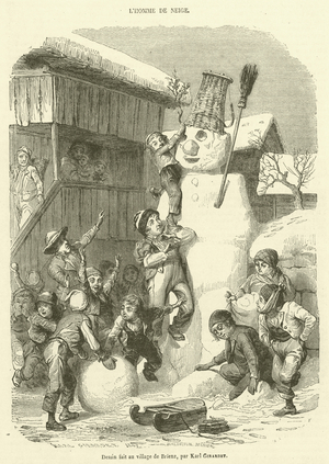 L'Homme de Neige (engraving)