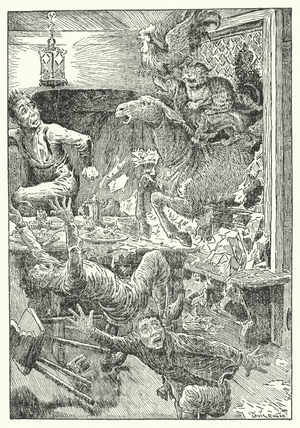 The Bremen Town Musicians (litho)