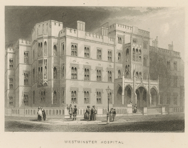 Westminster Hospital, London (engraving)