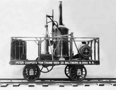Model steam locomotive