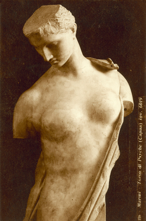 Torso of Psyche (b/w photo)