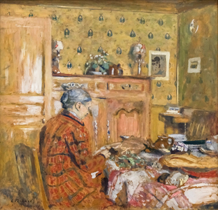 Le Dejeuner du matin, 1903 (Oil on wood)