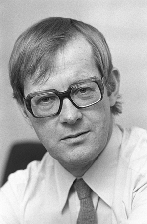 Oslo March 5, 1975. Journalist Haagen Ringnes …, 1975 (photo)
