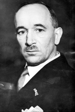 Edvard Benes (b/w photo)